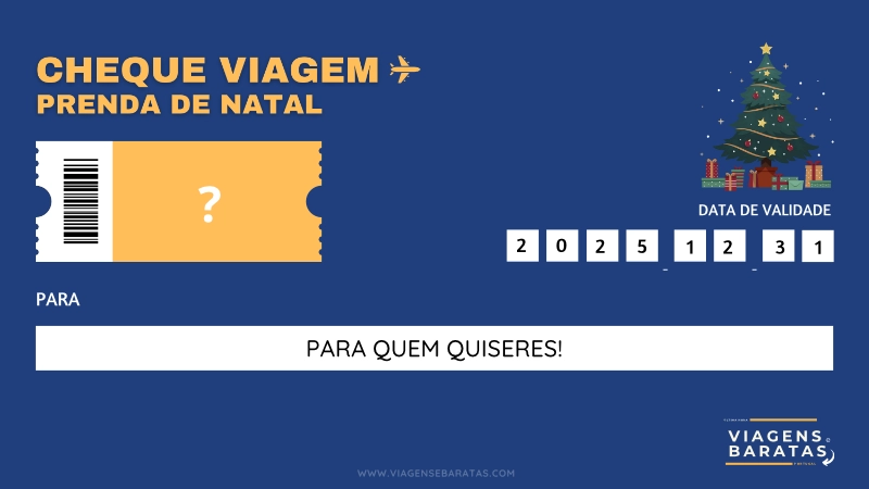 Cheque Prenda de Natal