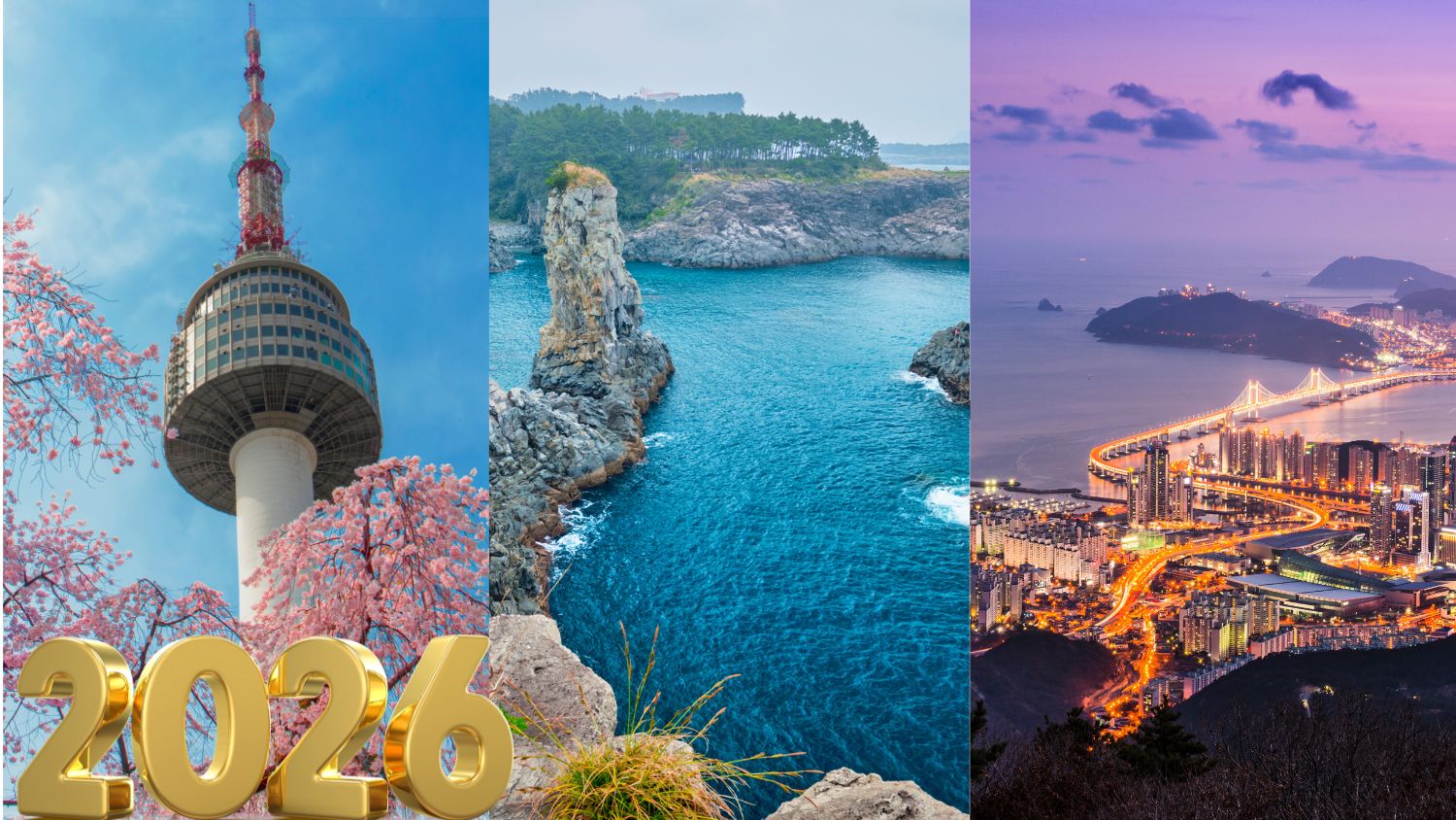 SEUL + ILHA JEJU + BUSAN