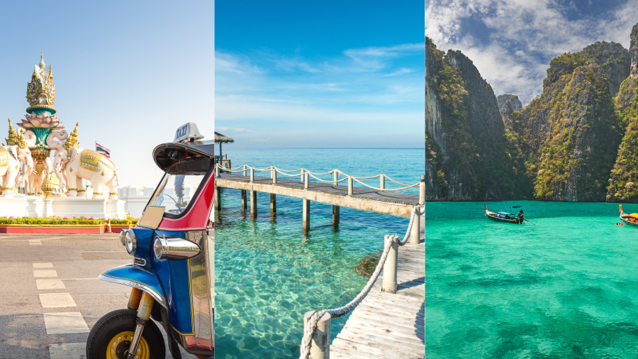 BANGUECOQUE + PHUKET + PHI PHI